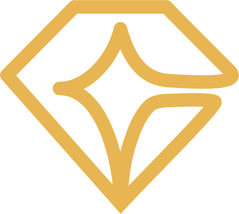 símbolo amarelo lapidar gestão